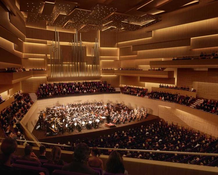 Во National Concert Hall редовно оди на концерти на класична музика, опера или балет